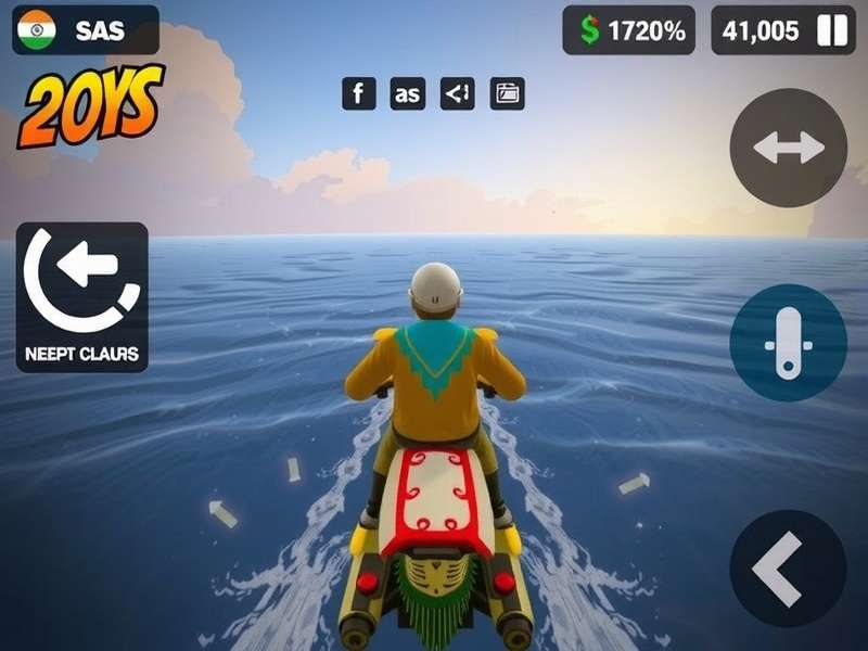 Wave Rider Indian Edition Gameplay Screenshot